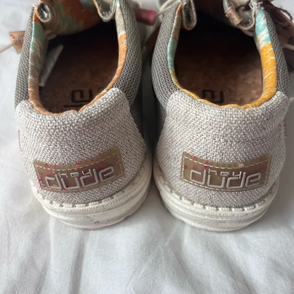 NWT Hey Dude Wally Eco Sox Desert Brown Shoes - Picture 7 of 8